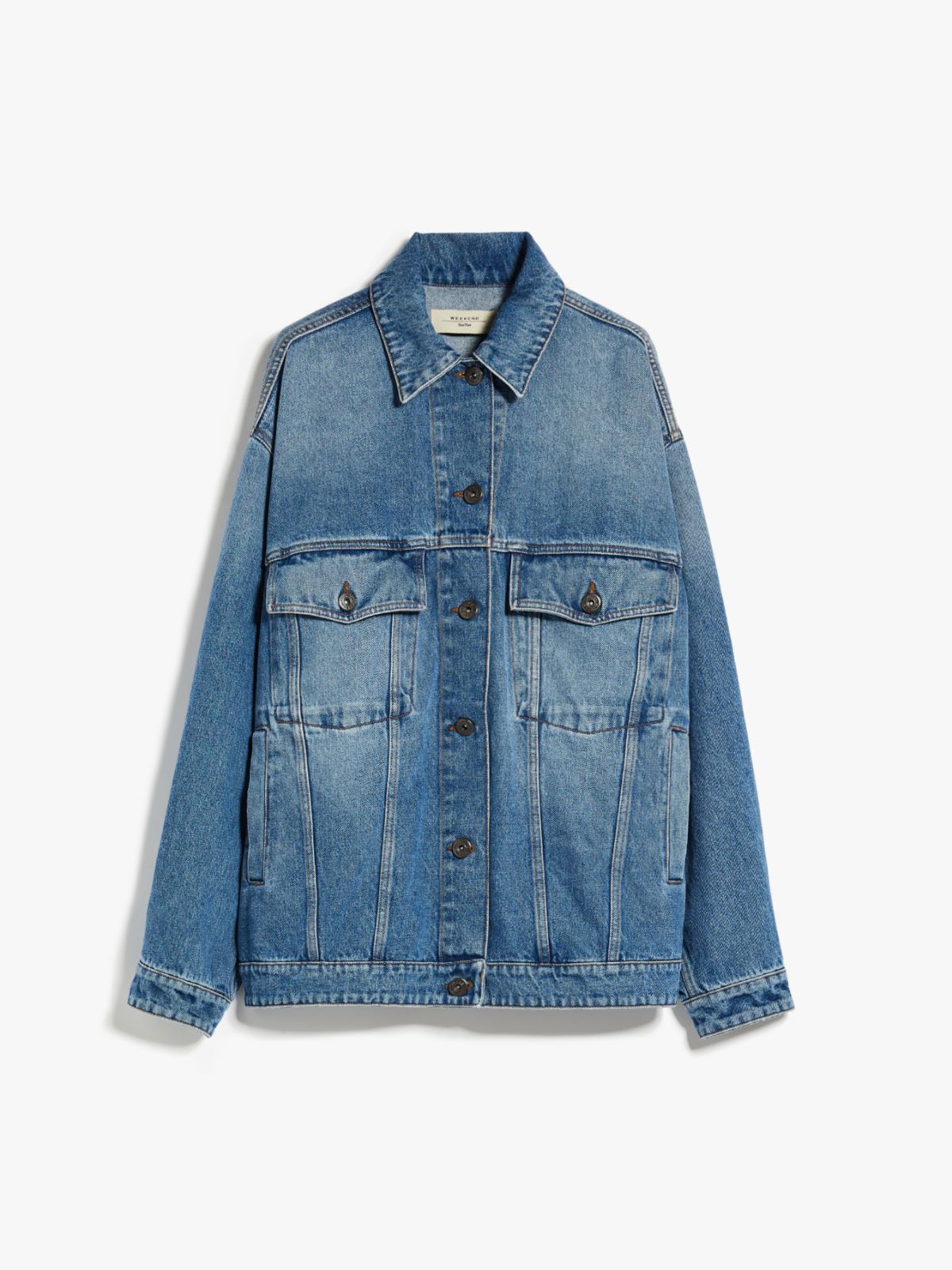 Giubbotto over in denim