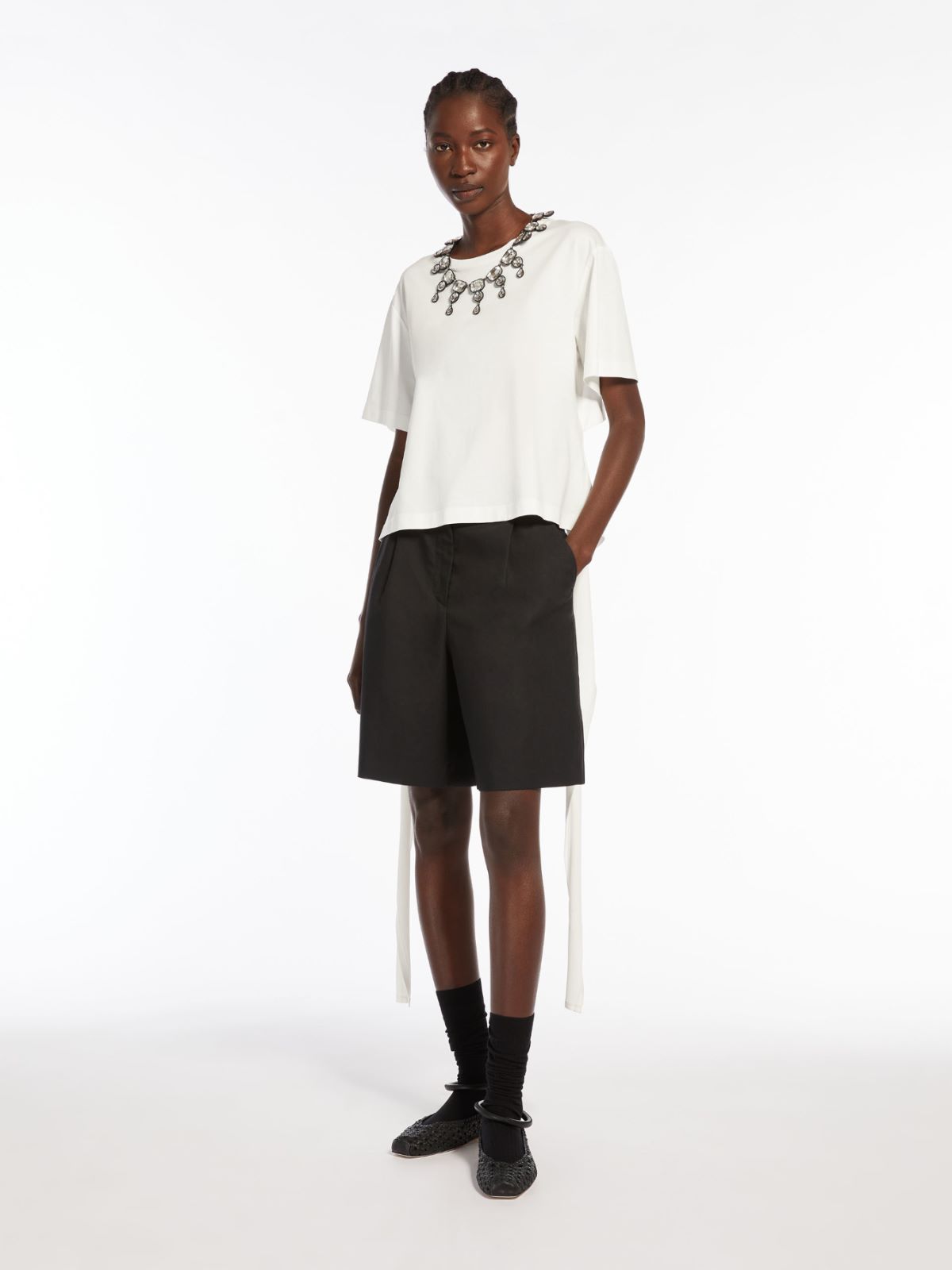 T-shirt in jersey di cotone