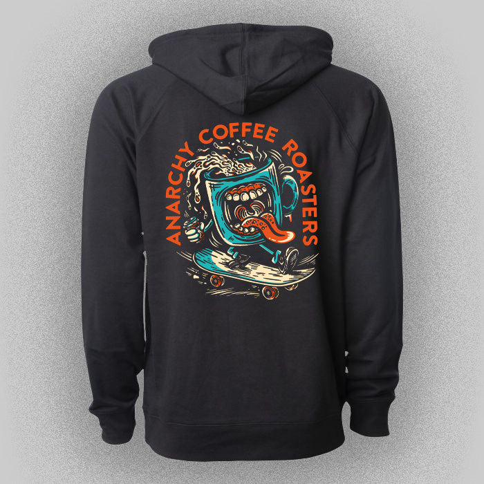 Anarchy Roasters Skating Mug Pullover