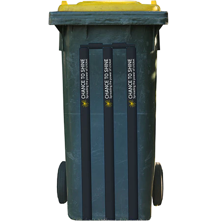 Chance To Shine Wheelie Bin Stumps