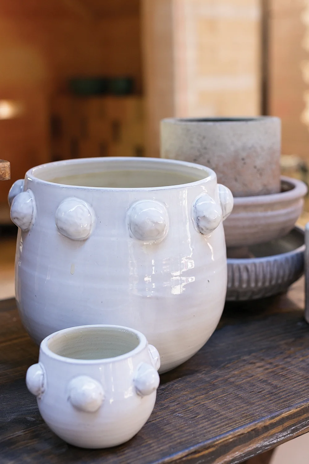 Fem Rosa Ceramic Pot Small