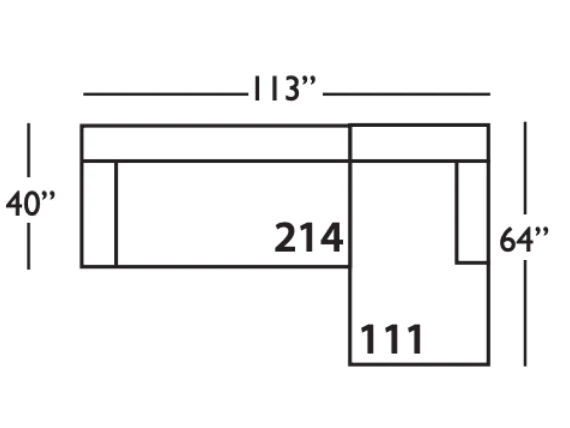 Olivia Upholstered Bench Seat Sectional