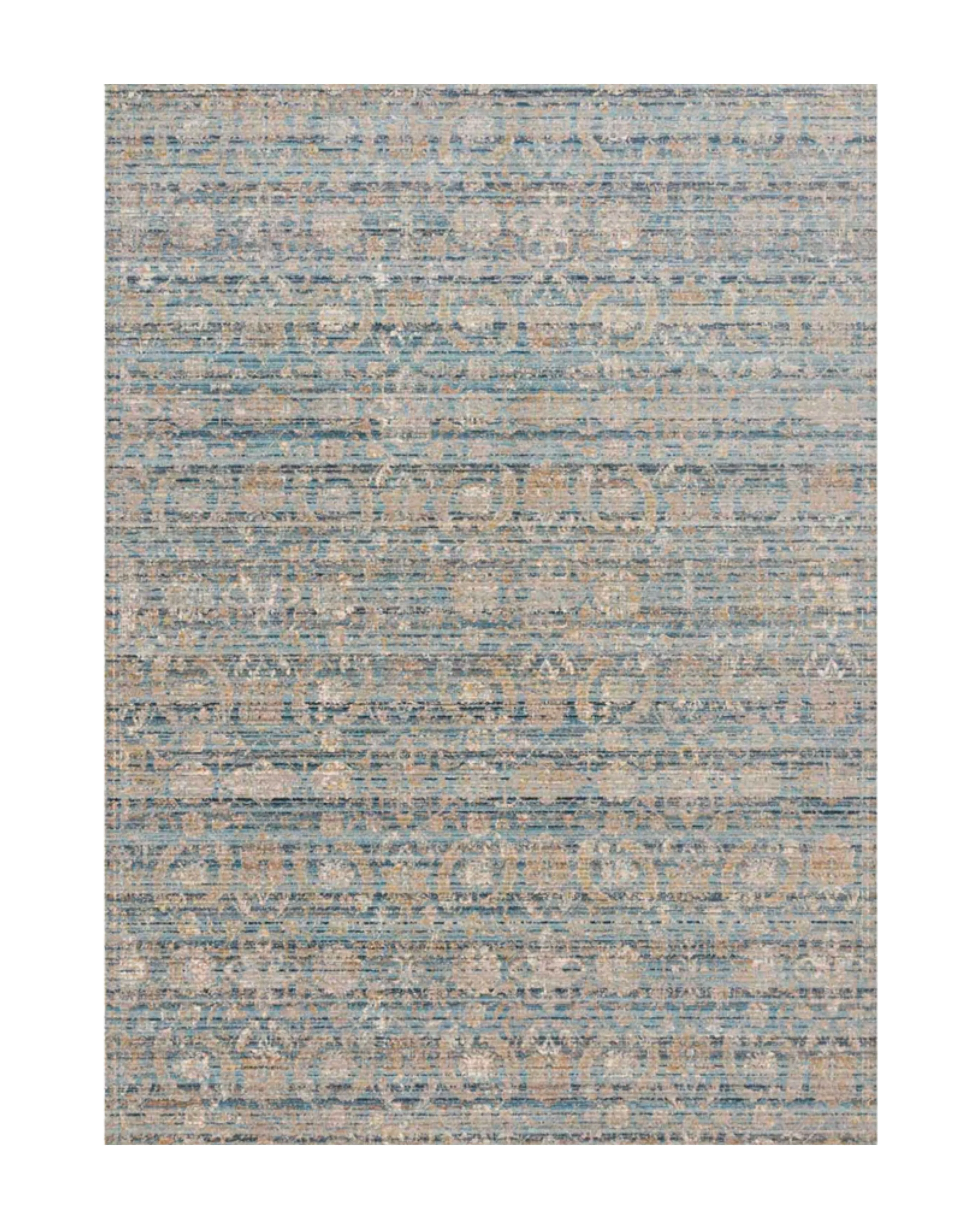 Bozman Power-Loomed Polyester Patterned Area Rug