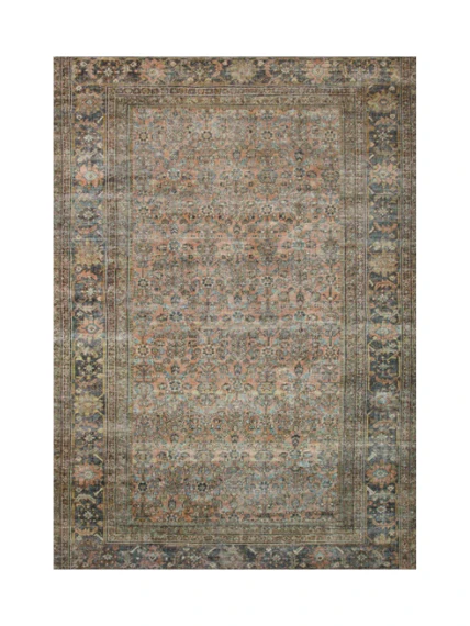 Larabee Power Loomed Vintage Inspired Area Rug