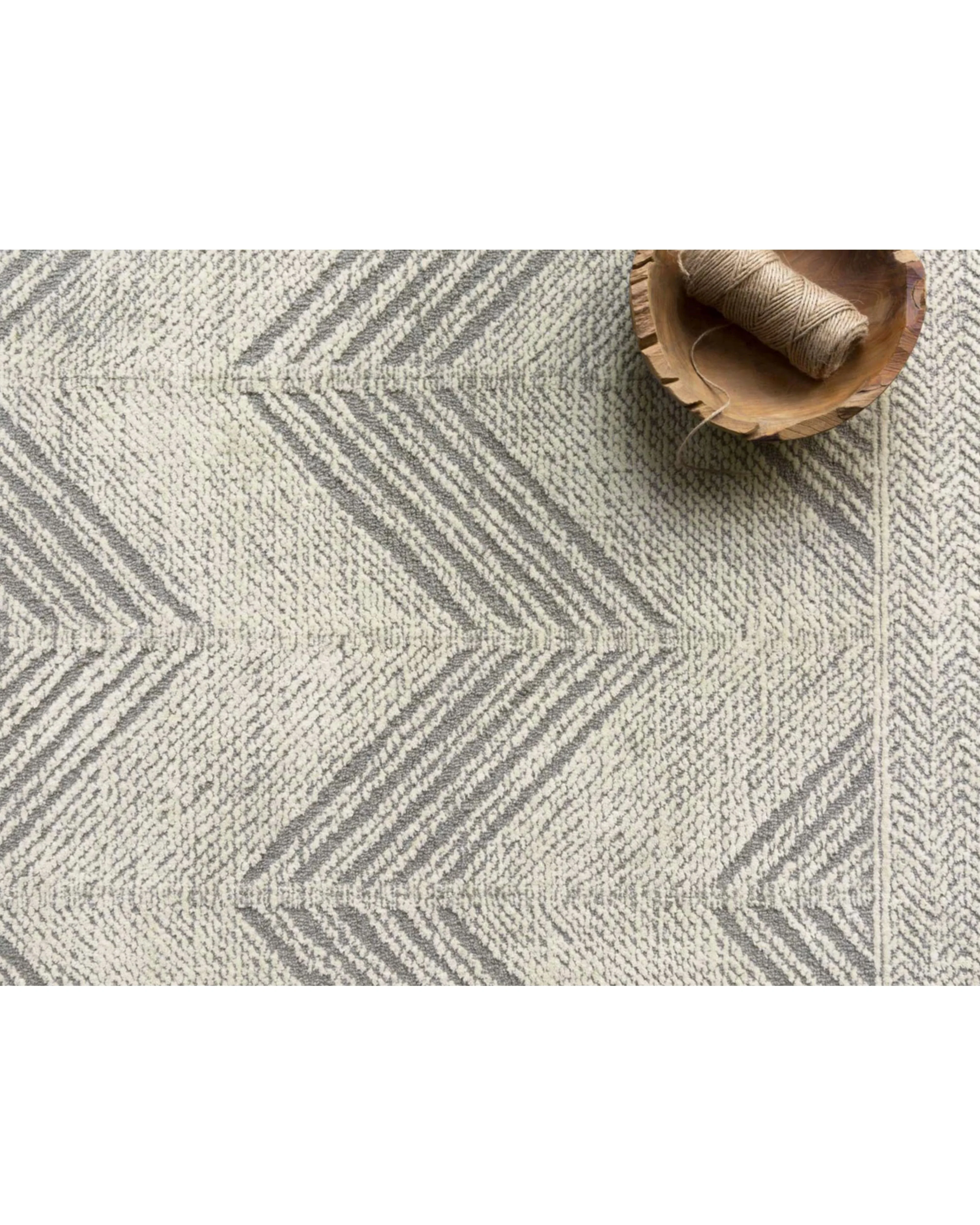 Paloma Linear Hand-Tufted Wool Rug