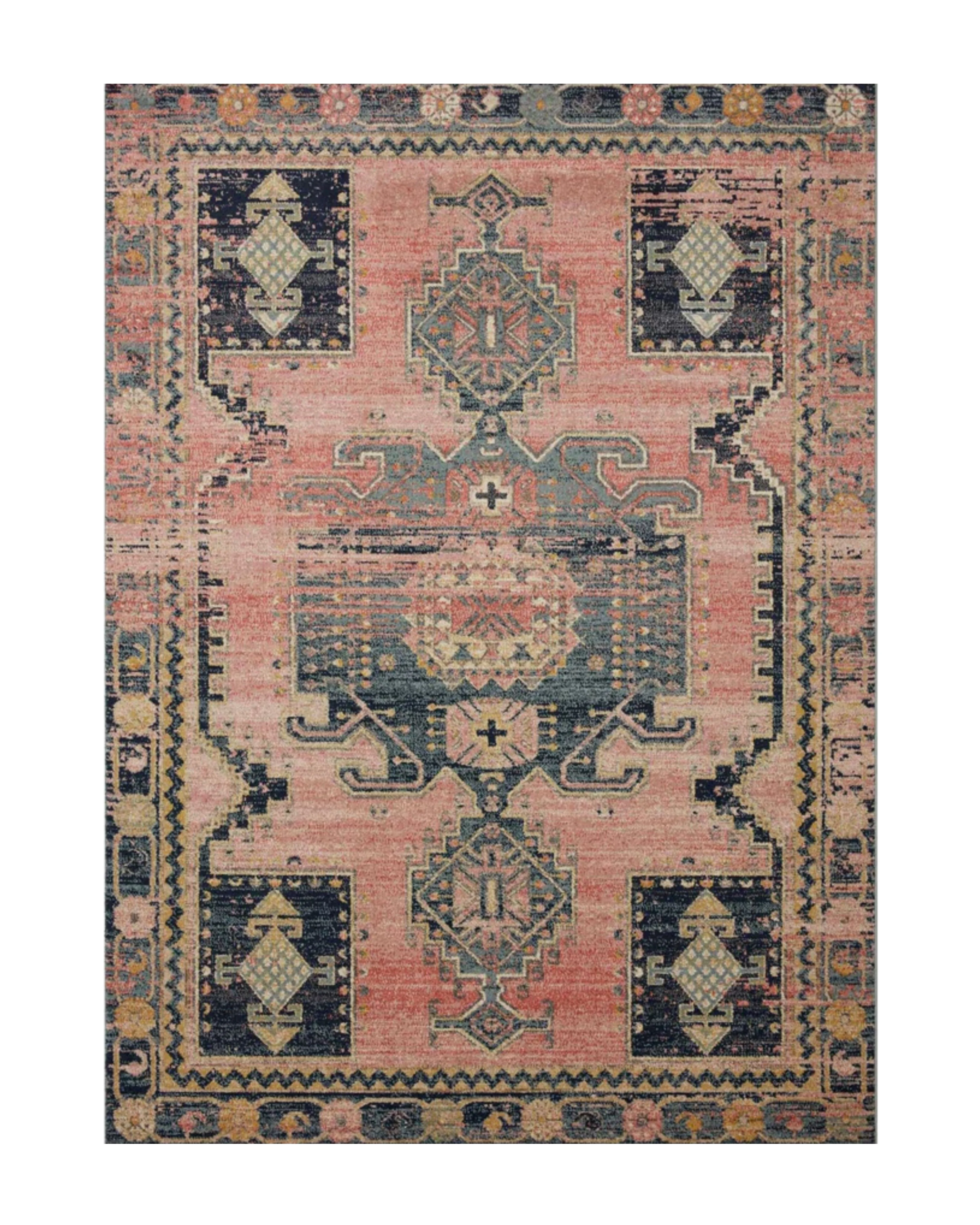 Panama Antique Power-Loomed Turkish Rug