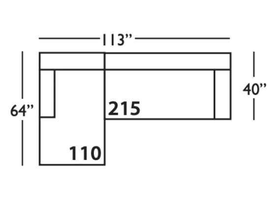 Olivia Upholstered Bench Seat Sectional