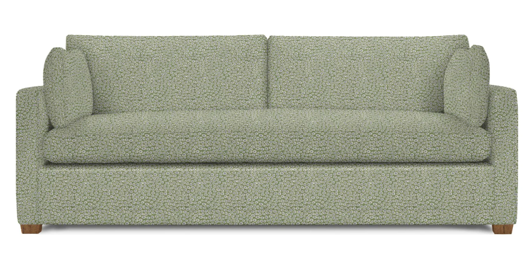 Wells Classic Modern Down-Blend Bench Cushion Sofa 88