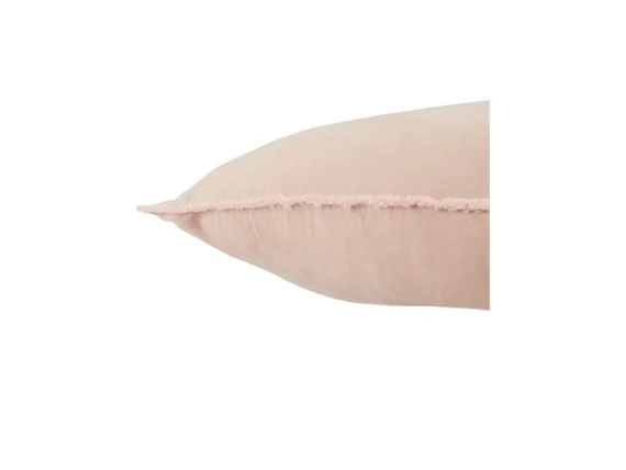 Blush Sunbury Throw Pillow