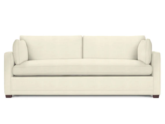 Wells Classic Modern Down-Blend Bench Cushion Sofa 88