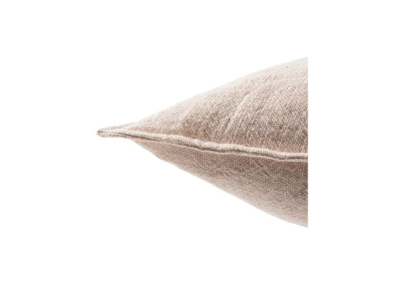 Burbank Light Pink Linen Pillow