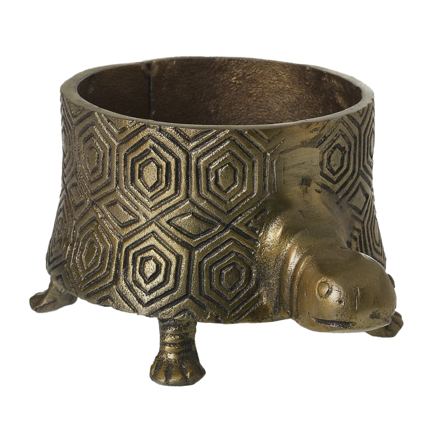 Tommie The Turtle Short Metal Pot