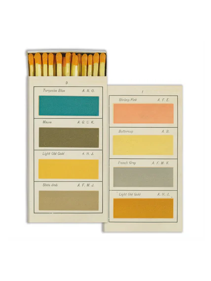 Matches - Painters Handbook - Orange