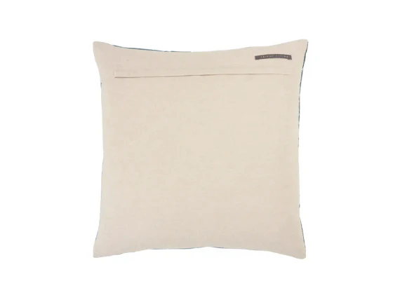 Blue Geometric Throw Pillow