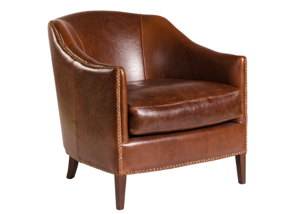 Madison Leather Occasional Chair