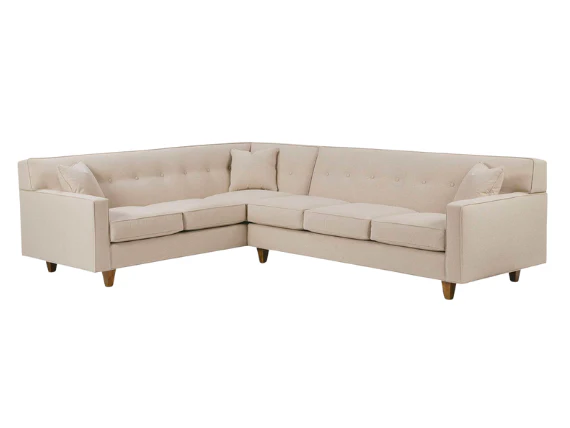 Kate Welt And Button Traditional Sectional