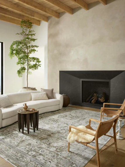 Azalea Power-Loomed Classic Area Rug