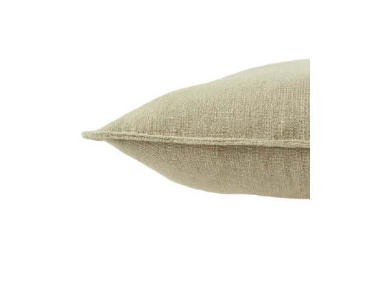 Burbank Beige Linen Pillow