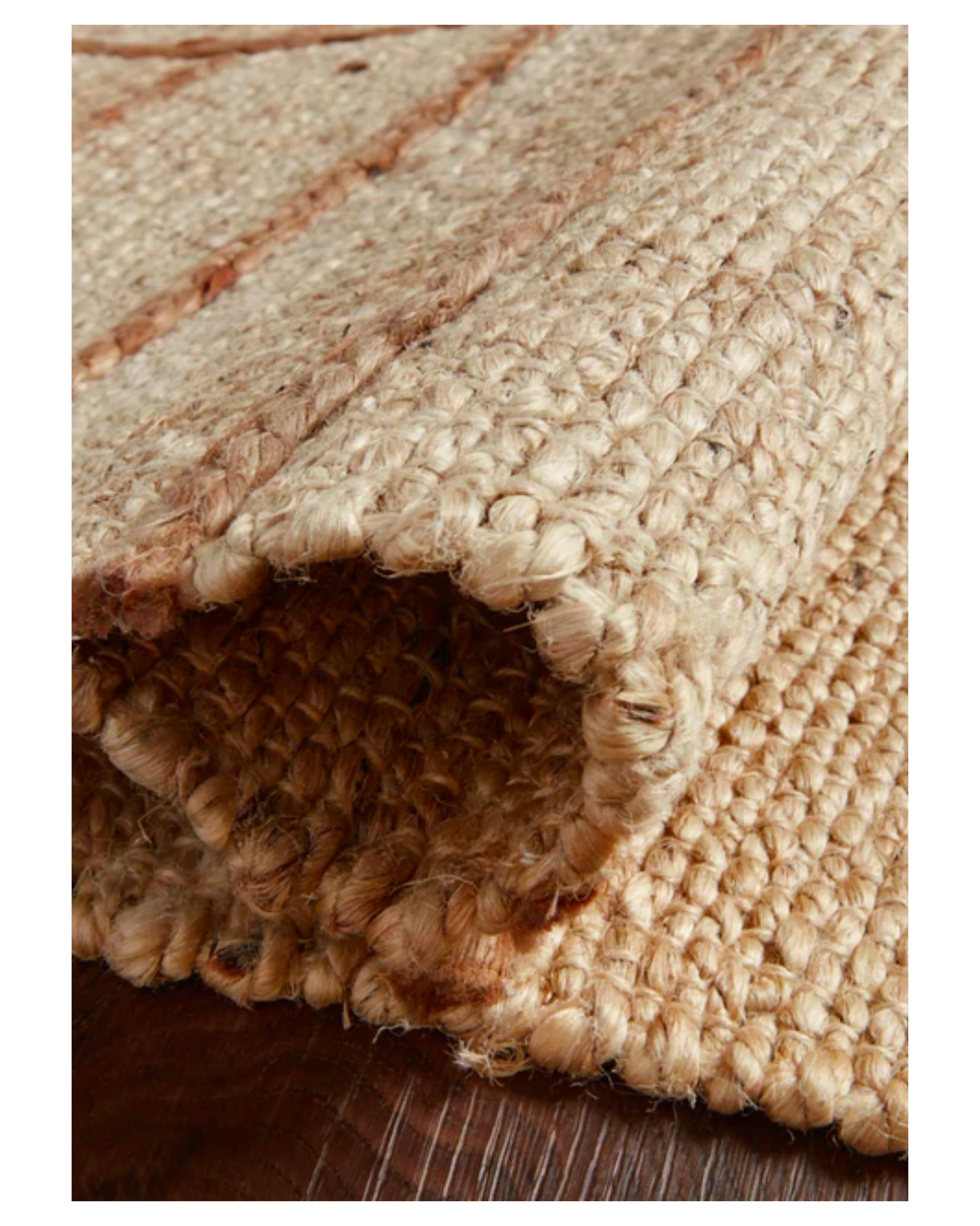 Kate Natural Hand Woven Jute Rug