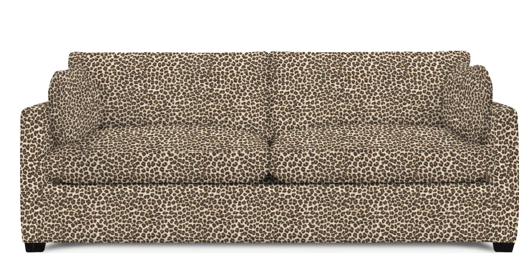 Wells Classic Modern Down-Blend Two Cushion Cushion Sofa 88