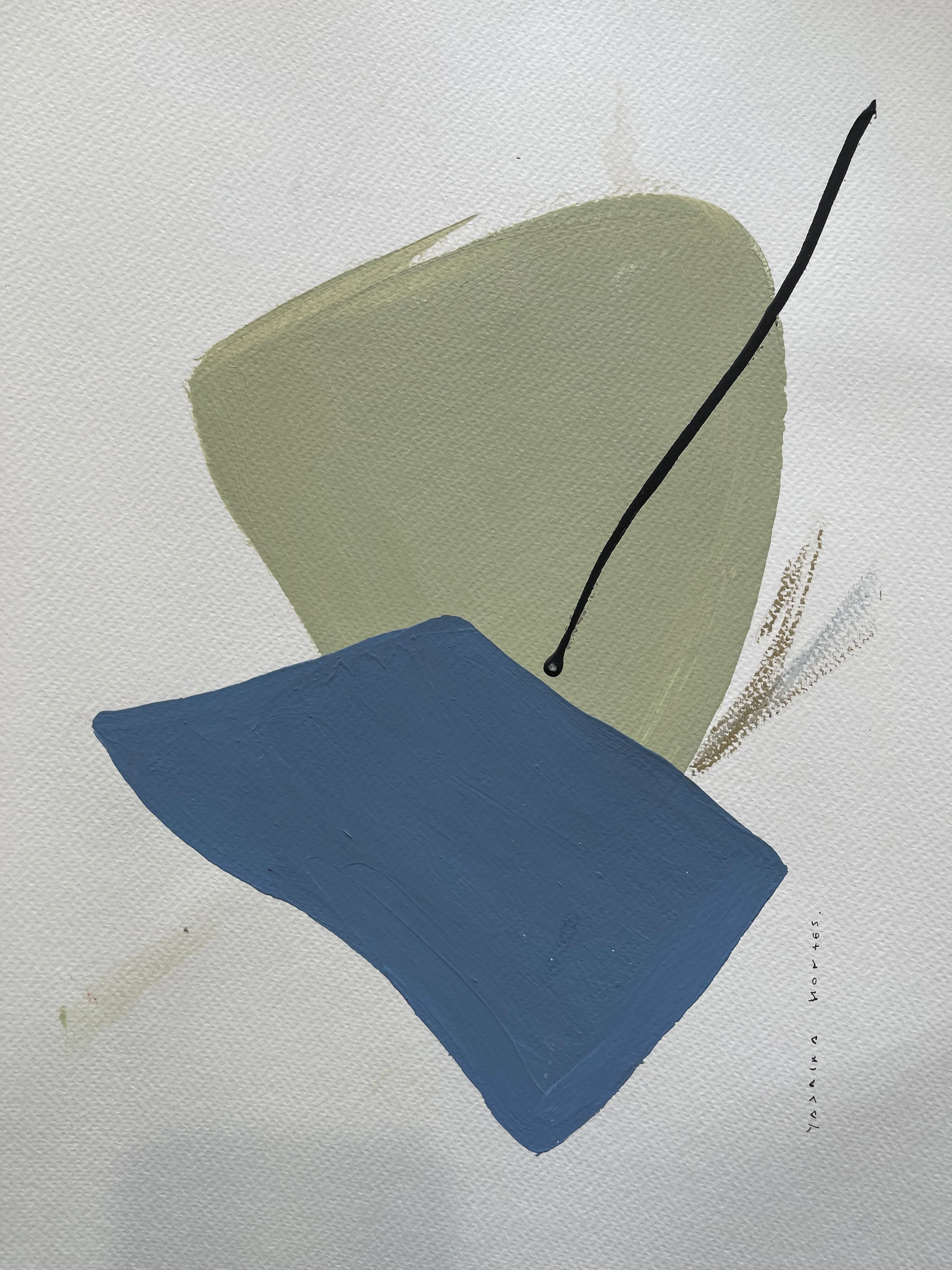 Yaha Hand-Painted Art - 11x15 128