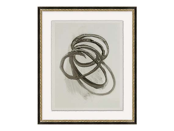Gesture 1 Intwined Ring Art Piece 21.5x25.5