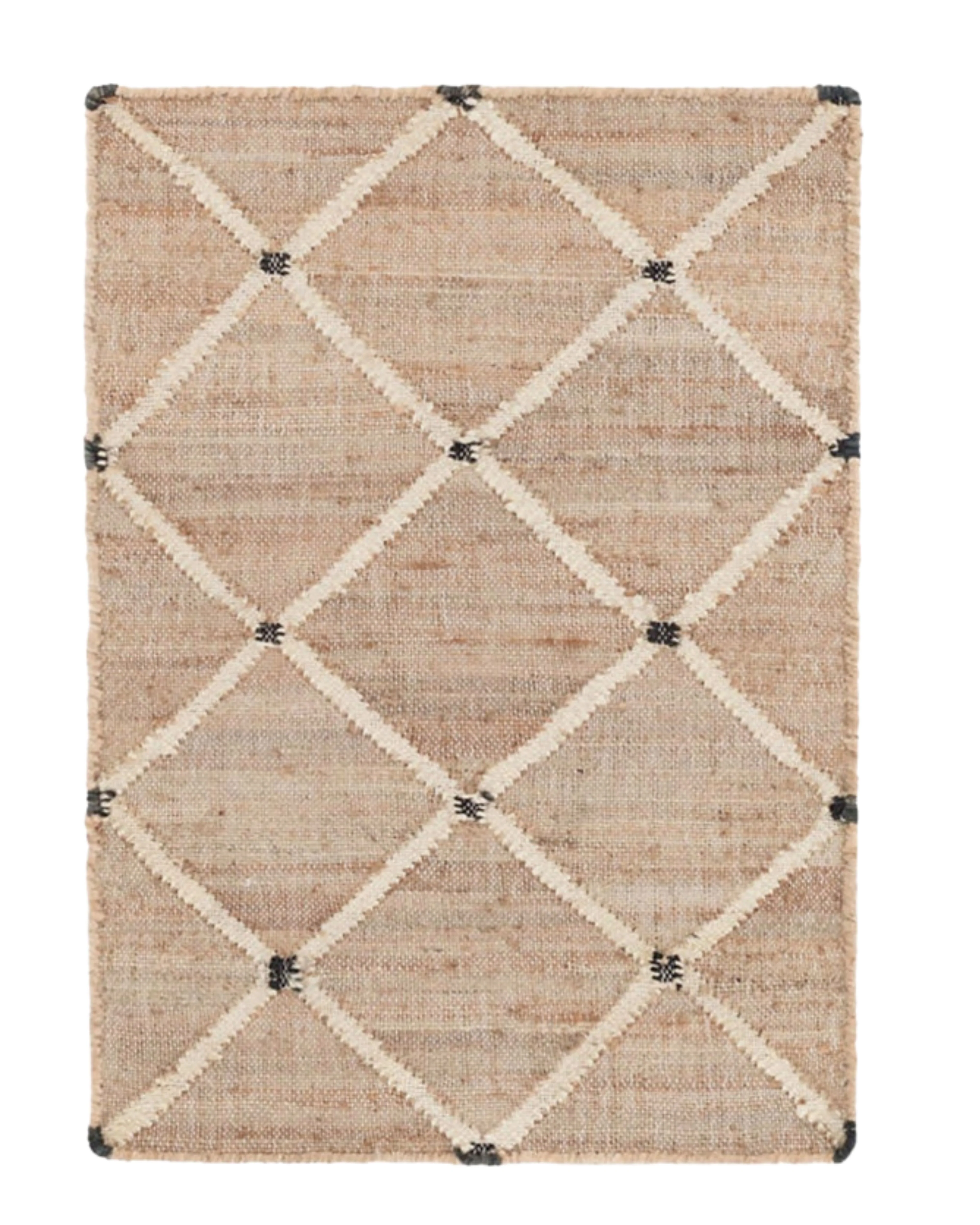 Catania Jute -Cotton Pattern Rug