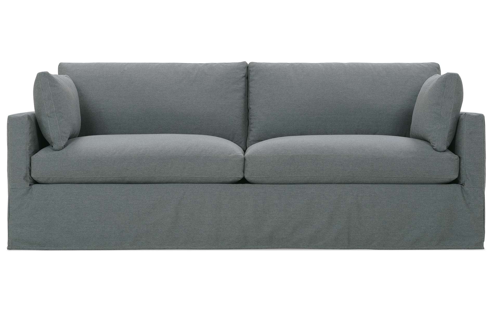 Wells Classic Down-Blend Cushion Slipcover Sofa 88