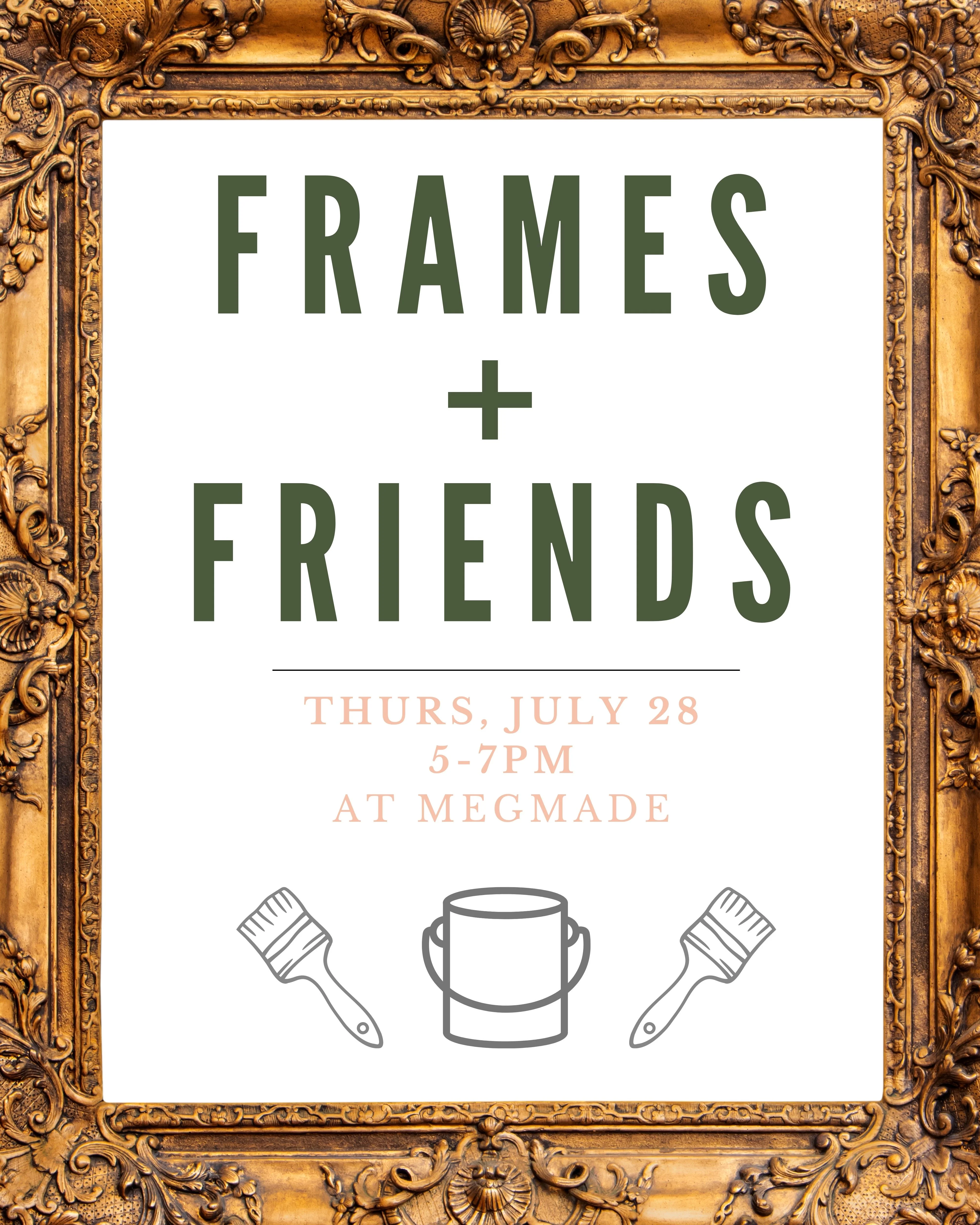 Frames + Friends Event Ticket