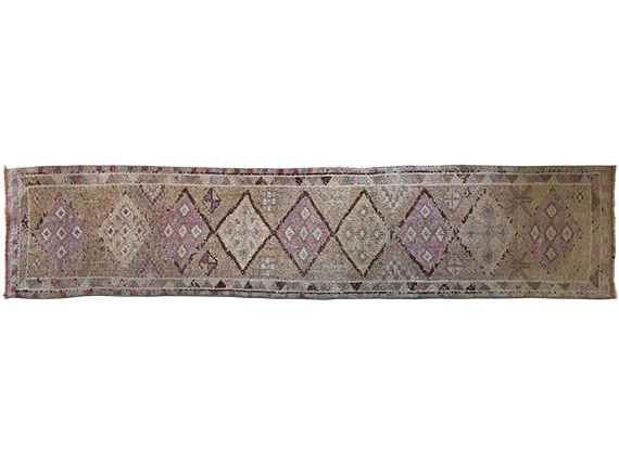 Vintage Rug Runner #08356