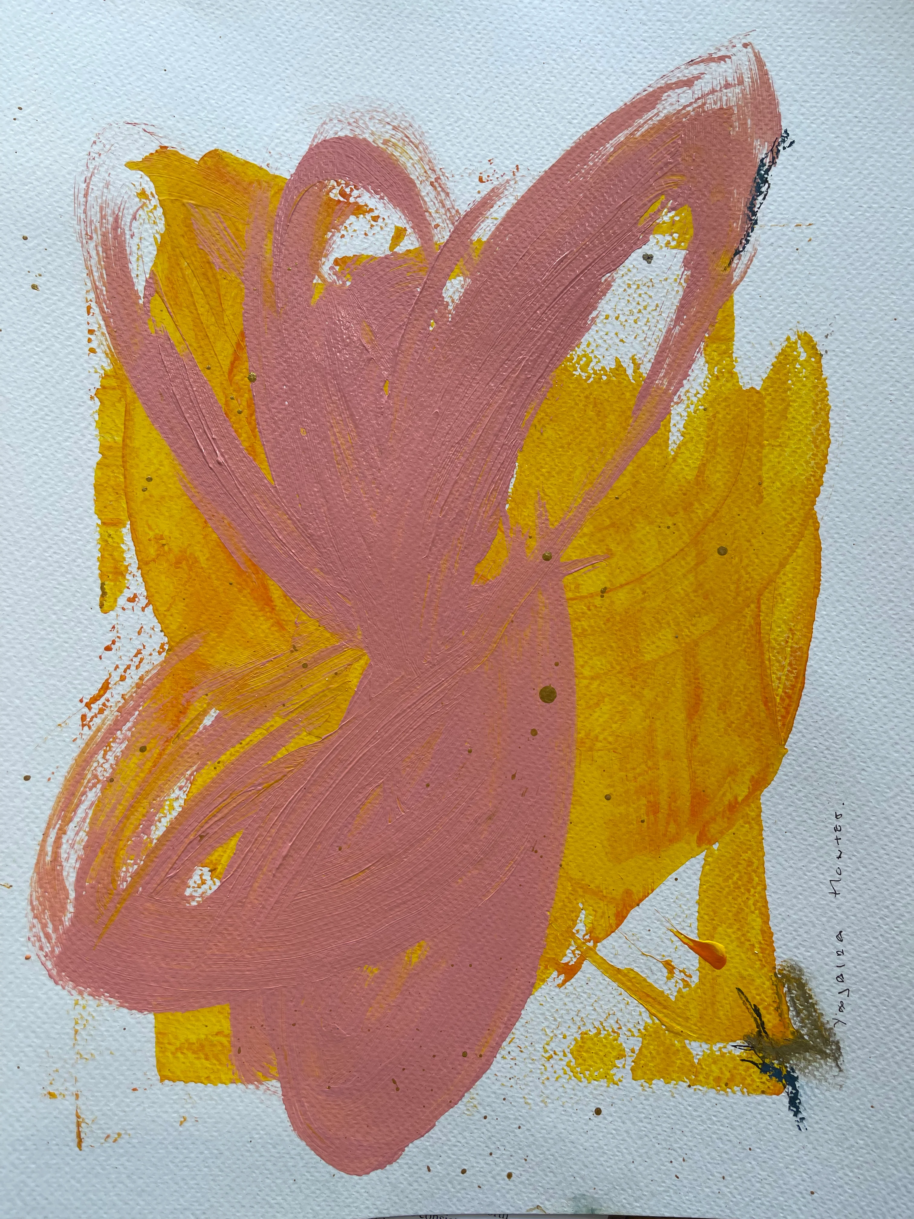 Yaha Hand-Painted Art - 11x15 129