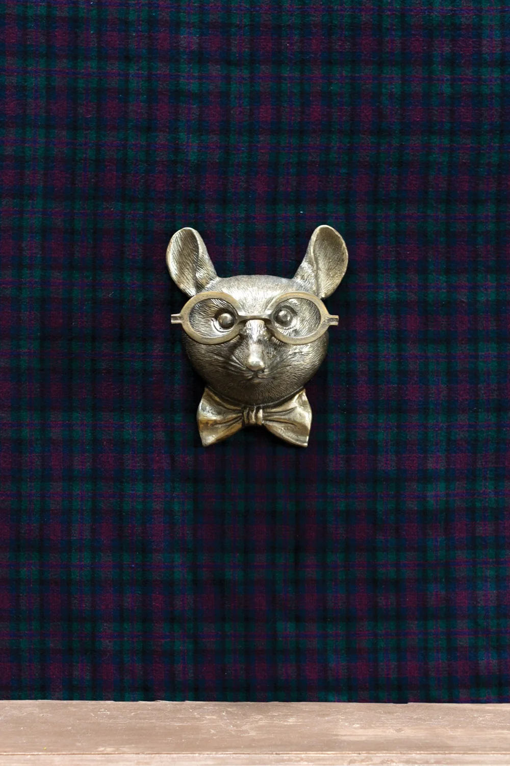 Louie The Mouse Metal Wall Mount