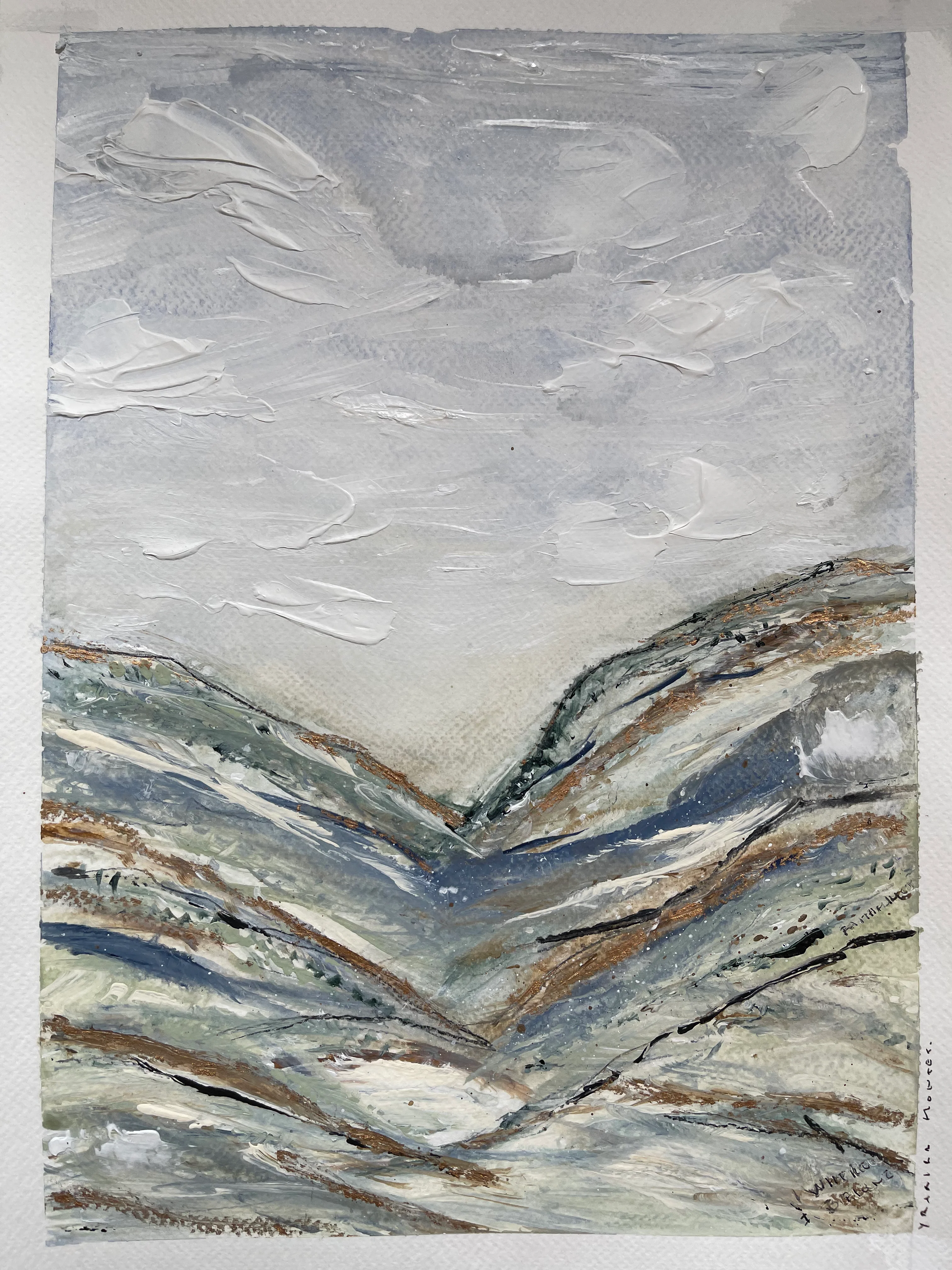 Yaha Hand-Painted Art - 11x15 154