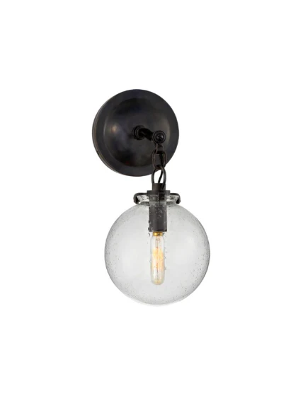 Katie Small Globe Sconce
