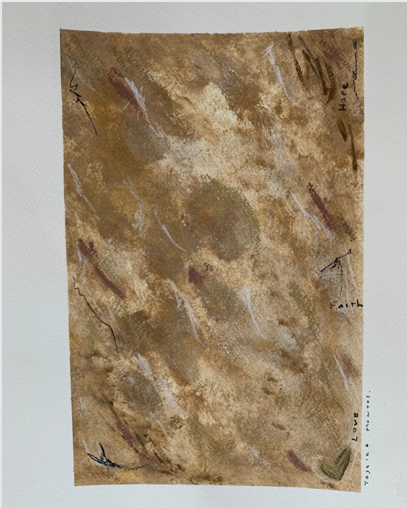 Yaha Hand-Painted Art - 11x15 002