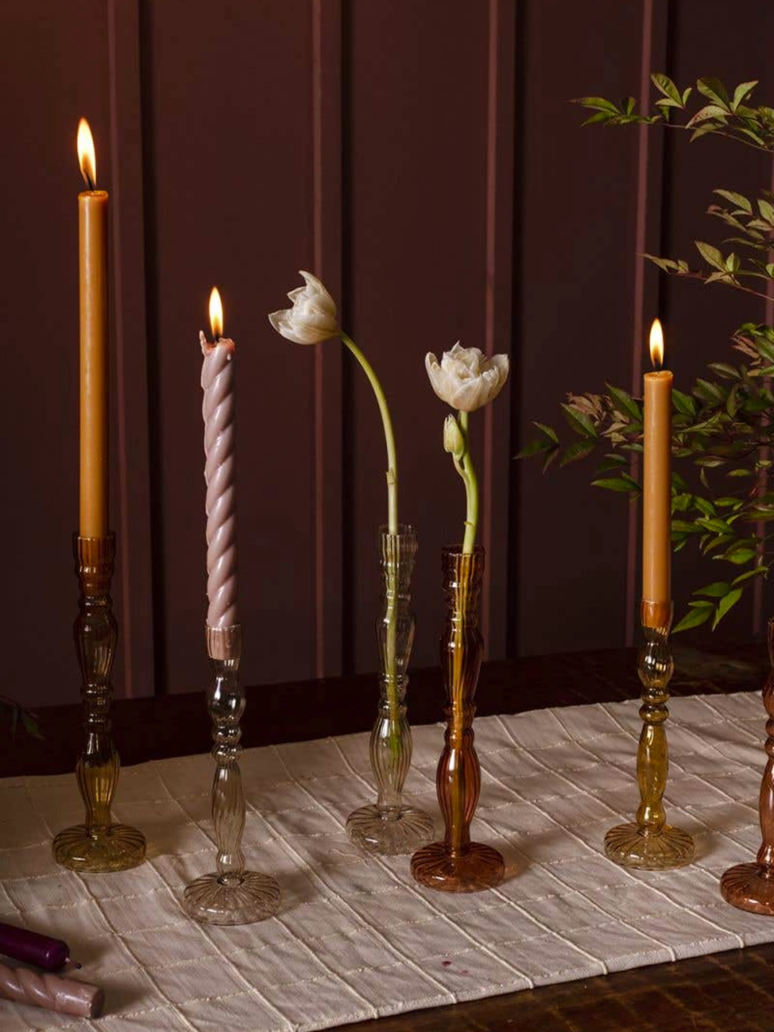 Raywood Amber Budvase