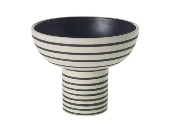 Black And White Striped Compote