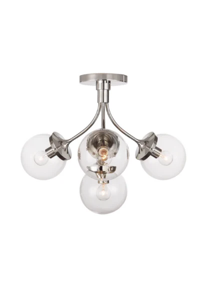 Prescott Medium Semi-Flush Mount