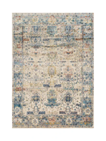 Geneva Power Loomed Ornate Detailed Area Rug
