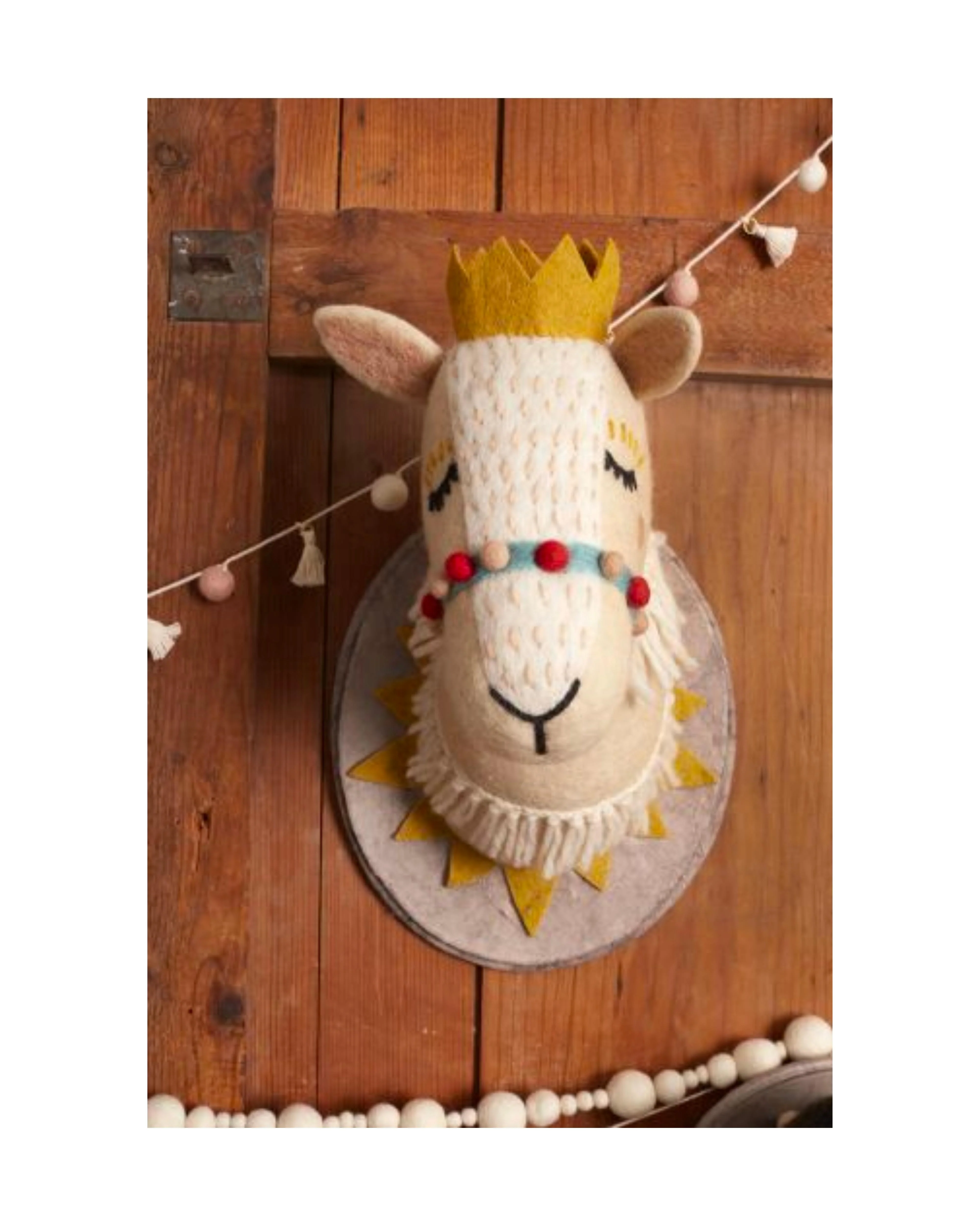 Buddy Soft Animal Wall Mount - Camel