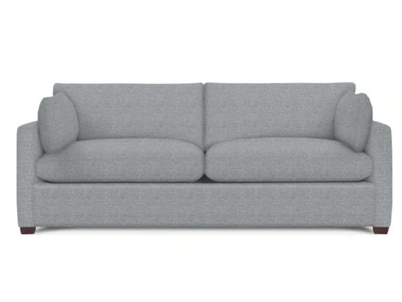 Wells Classic Modern Down-Blend Two Cushion Cushion Sofa 88