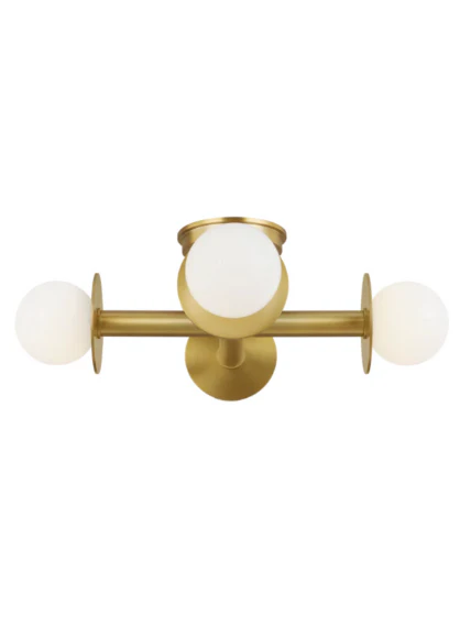 Nodes Semi-Flush Mount