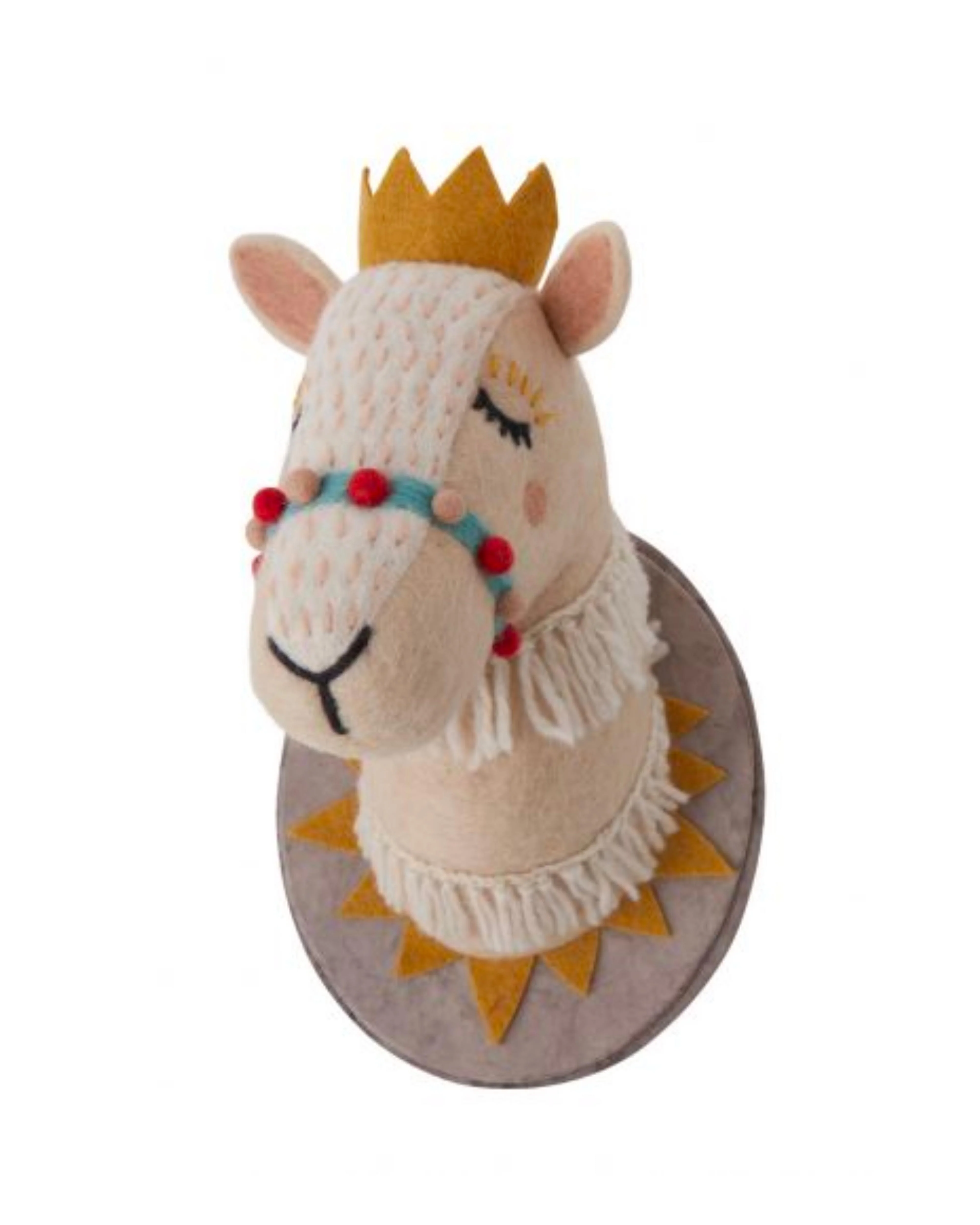 Buddy Soft Animal Wall Mount - Camel