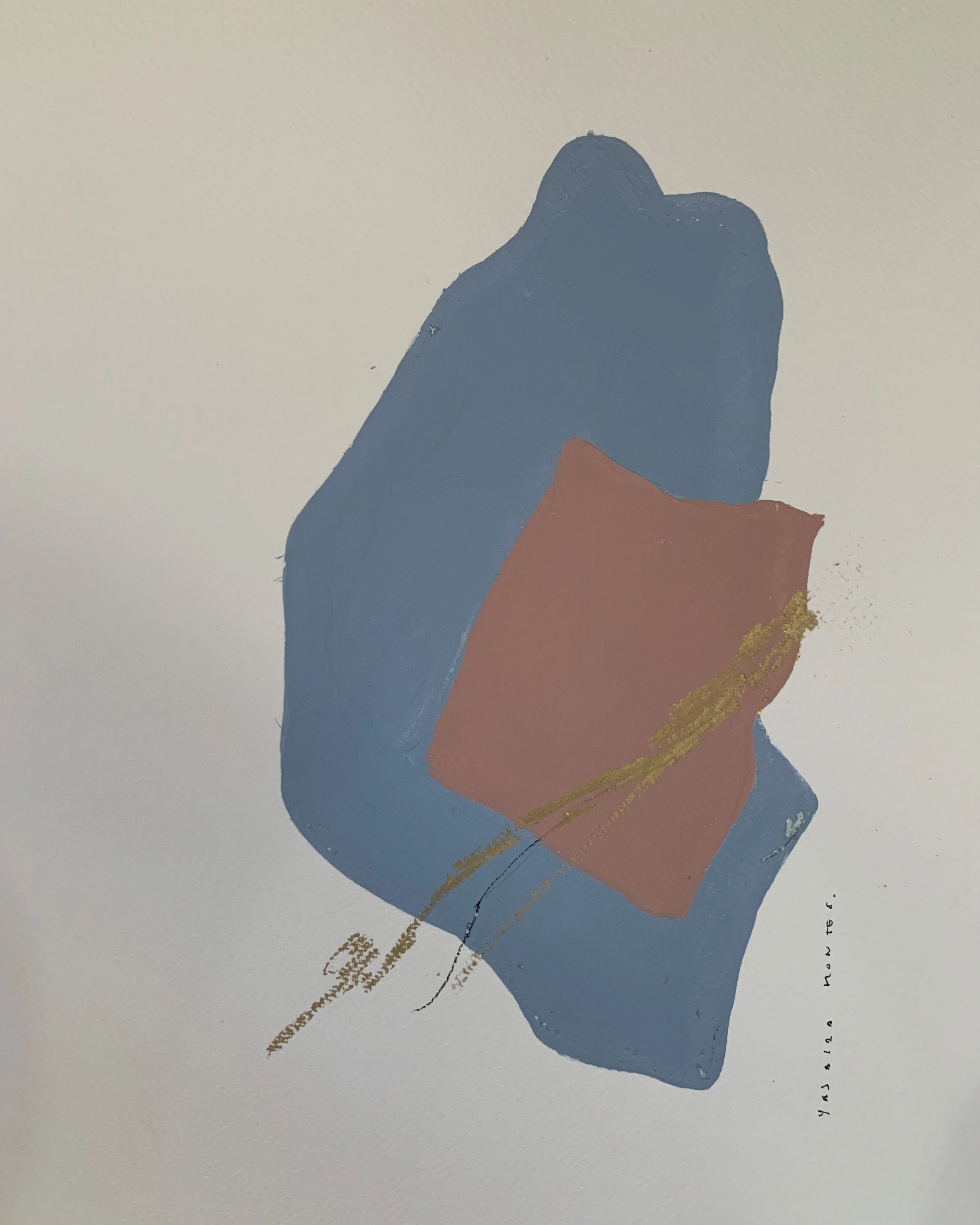 Yaha Hand-Painted Art - 11x15 009