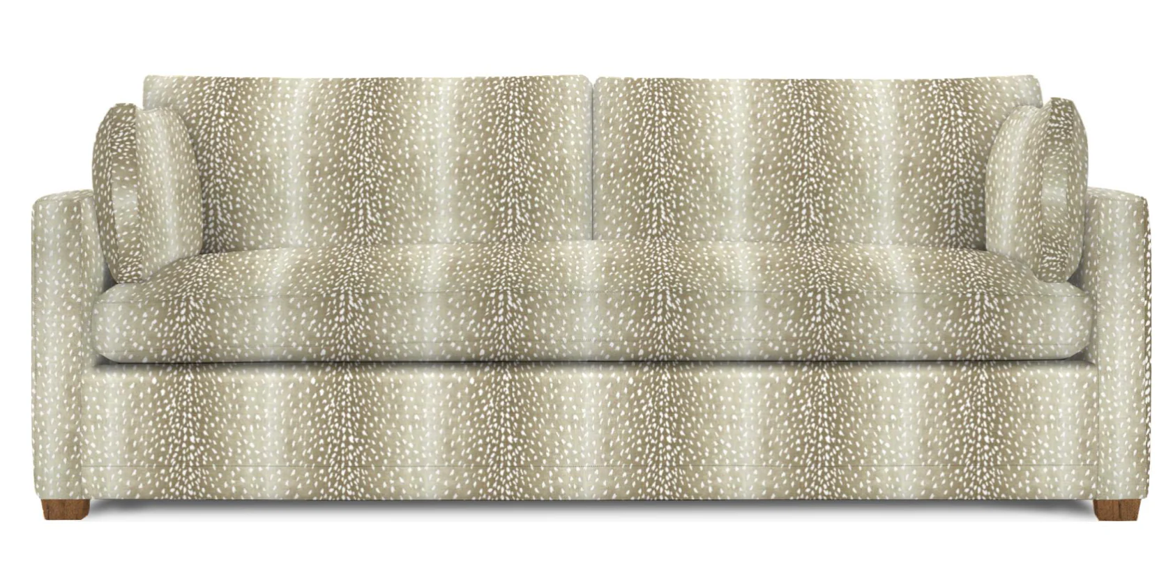 Wells Classic Modern Down-Blend Bench Cushion Sofa 88