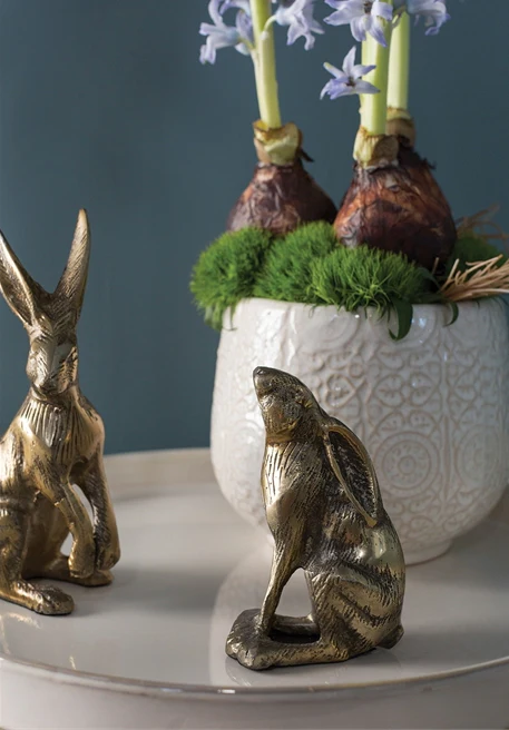 Small Bea Metal Bunny