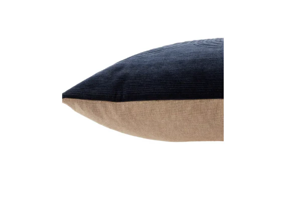 Deco Indigo Throw Pillow