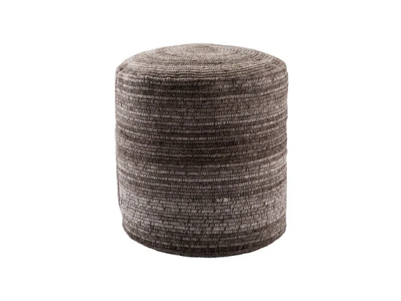 Amarillo Woven Pouf