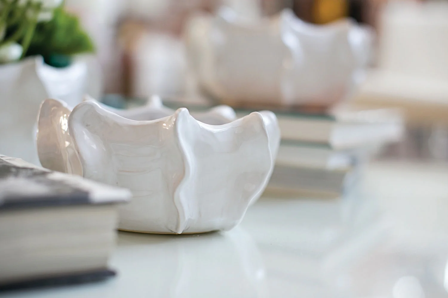 Cache Textured Ceramic Bowl Small