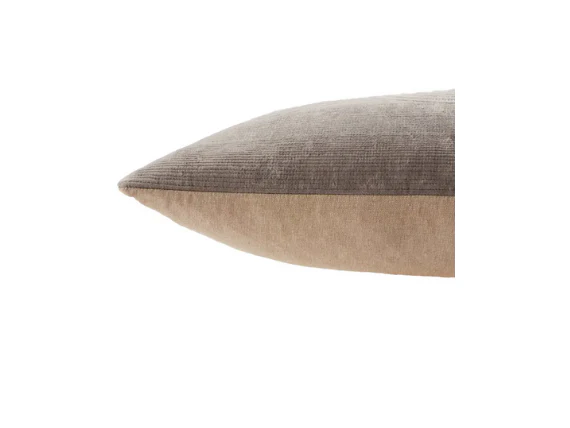 Deco Gray Throw Pillow